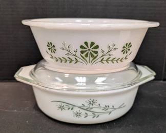 Pyrex and Glasbake Dishes