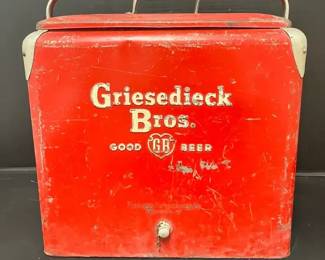 Griesedieck Bros. Metal Beer Cooler