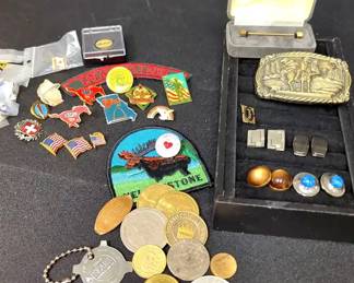 Christian Dior Tie Bar, Cufflinks and More