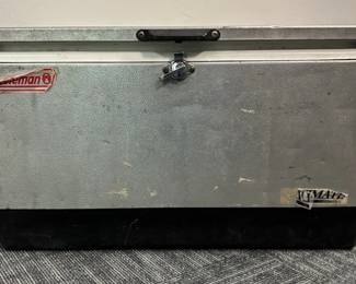 Vintage Aluminum Coleman Cooler