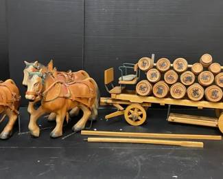 Lwenbrau HorseDrawn Barrel Wagon