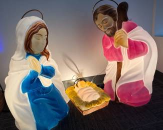 Nativity Blow Molds