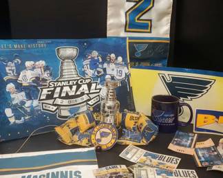 STL Blues Memrobilia