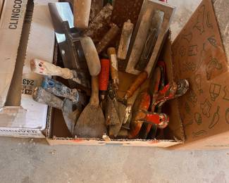 Drywall and painting supplies