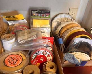 sanding supplies