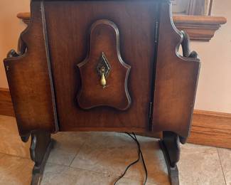 Antique magazine rack
