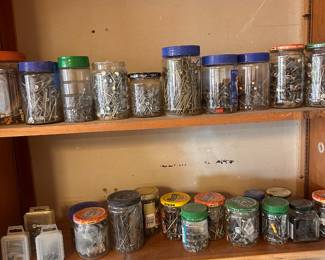 screws, bolts, nails