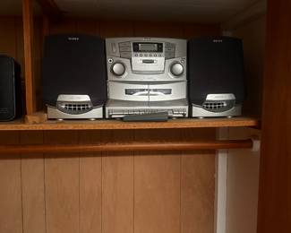 Vintage all-in-one Sony stereo