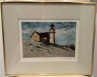 Carol Collette 80/350 colored lithograph.