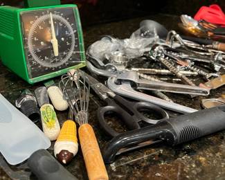 Huge Kitchen Utensil Lot Ekco, Ultratemp, Italy, More