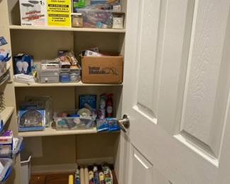 Household Goods Lot Contact Paper Small Tools Bulbs More