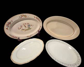 Vintage Serving Platters, Haviland Limoges, Lenox More, PorcelainBone China