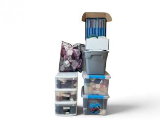 88 LargeKnittingYarnCollectionAfghanProjects45Needles8Bins