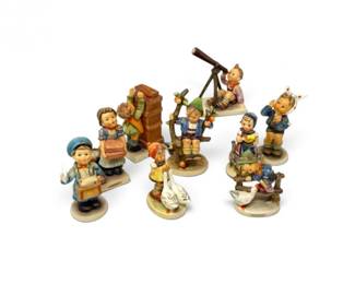 78 VintageGoebelHummelPorcelainFigurineCollectionWGermany