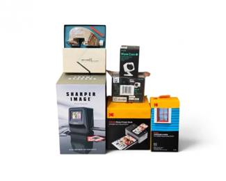 149 3WyzeCamsNewKodakPhotoPrinterSlideConverterMatCutter