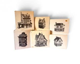 105 Dept56DickensVillageScroogeMarleyFavershamHatherMore