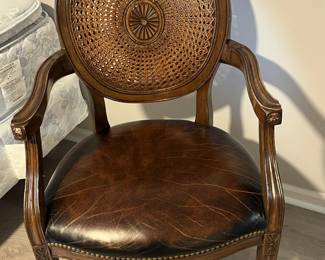 Leather Occasional Chair
