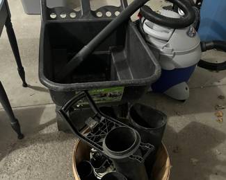 Garden Cart, Shop Vac