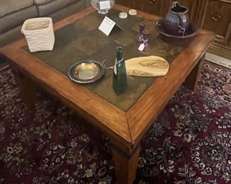 Slate Topped Coffee Table