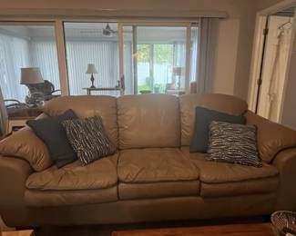 Leather Sofa
