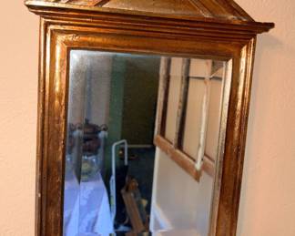 Vtg Neoclassical Gold Mirror!