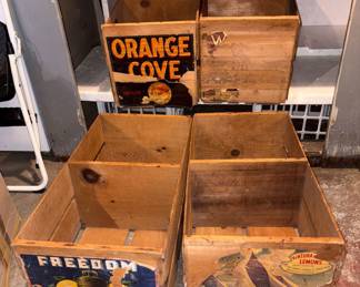 Antique Crates!