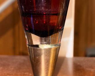 MCM Metal Based Cordial Glass!