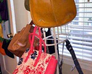 Vtg Coach Yellow Ergo Hobo Shoulder Bag #9025, Etc!