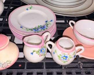 Childrens Tea Set Japan 10 Pc Set!