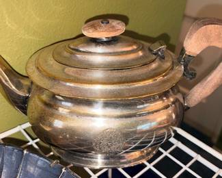 Art Deco Silverplate Teapot!