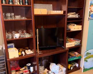 Wood Entertainment Center!