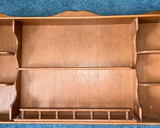Vtg Wooden Wall Curio/Knick Knack Shelf!