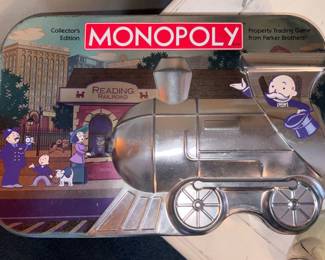 Monopoly Reading Railroad Collectors Train Tin!