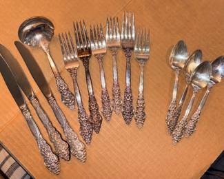 Vtg Rogers Bros Silverplate Utensils Set of 14!