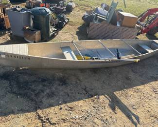Grumman Eagle aluminum jon boat