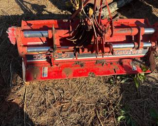 Tractor rotary tiller