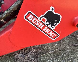 Bush Hog backhoe attachment - brand detail