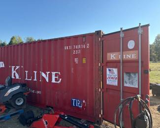 Shipping container 1 - offered individually