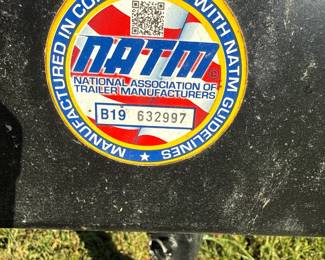 Dump trailer - NATM label