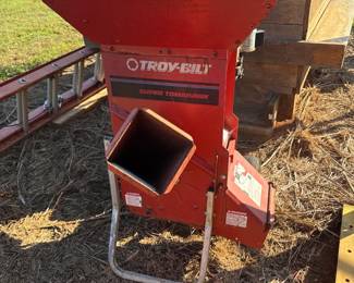 Troy-Bilt chipper and shredder
