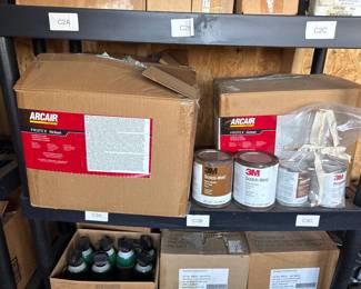 ARCAIR and 3M boxed shop supplies