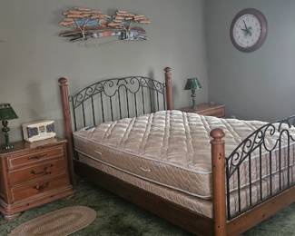 Queen bed