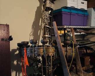 9ft Tall Chandelier from Pano's and Paul's Restaurant in Atlanta