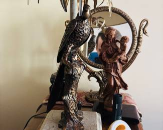 Pair of Parrot Lamps