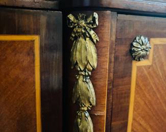 French Marble Top Chest