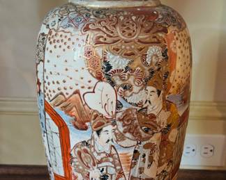 Pair of Japanese Satsuma Vases