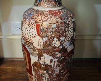 Pair of Japanese Satsuma Vases