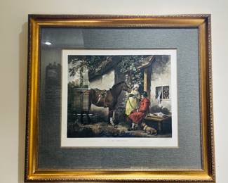 Framed Engraving
