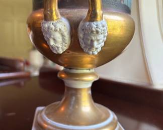 Pair of Old Paris Urns