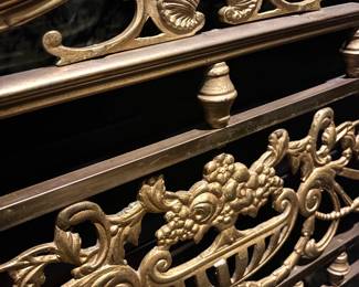 Gilt Bronze Fire Screen